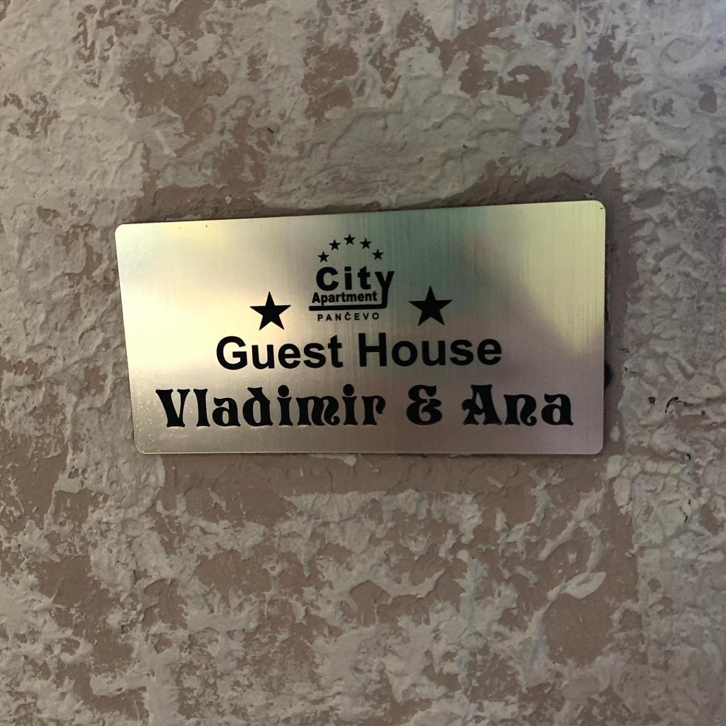 Guesthouse Vladimir & Ana Pancsova Kültér fotó